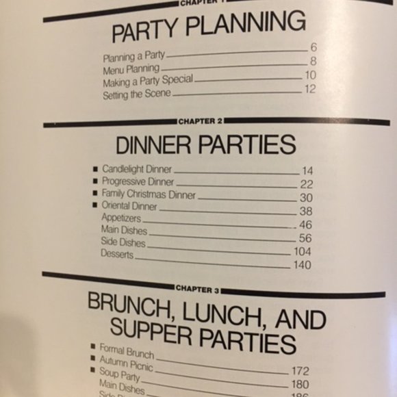 Vintage 1984 COOKING FOR FRIENDS Special Occasion Cooking All kind of Parties - Picture 4 of 6